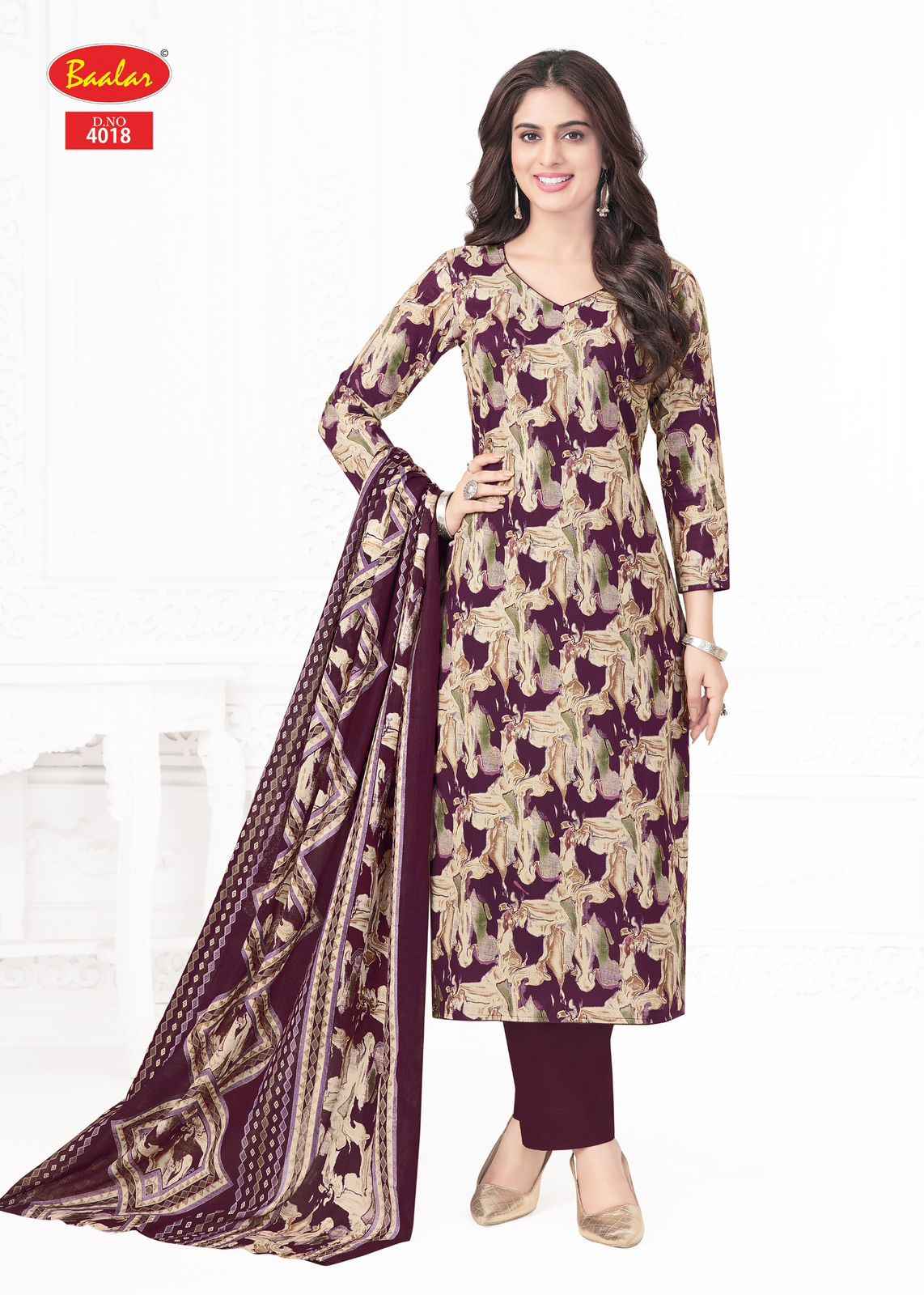BAALAR PASHMINA VOL-04 HEAVY LAWN COTTON PRINTED DRESS MATERIAL AT WHOLESALE PRICE