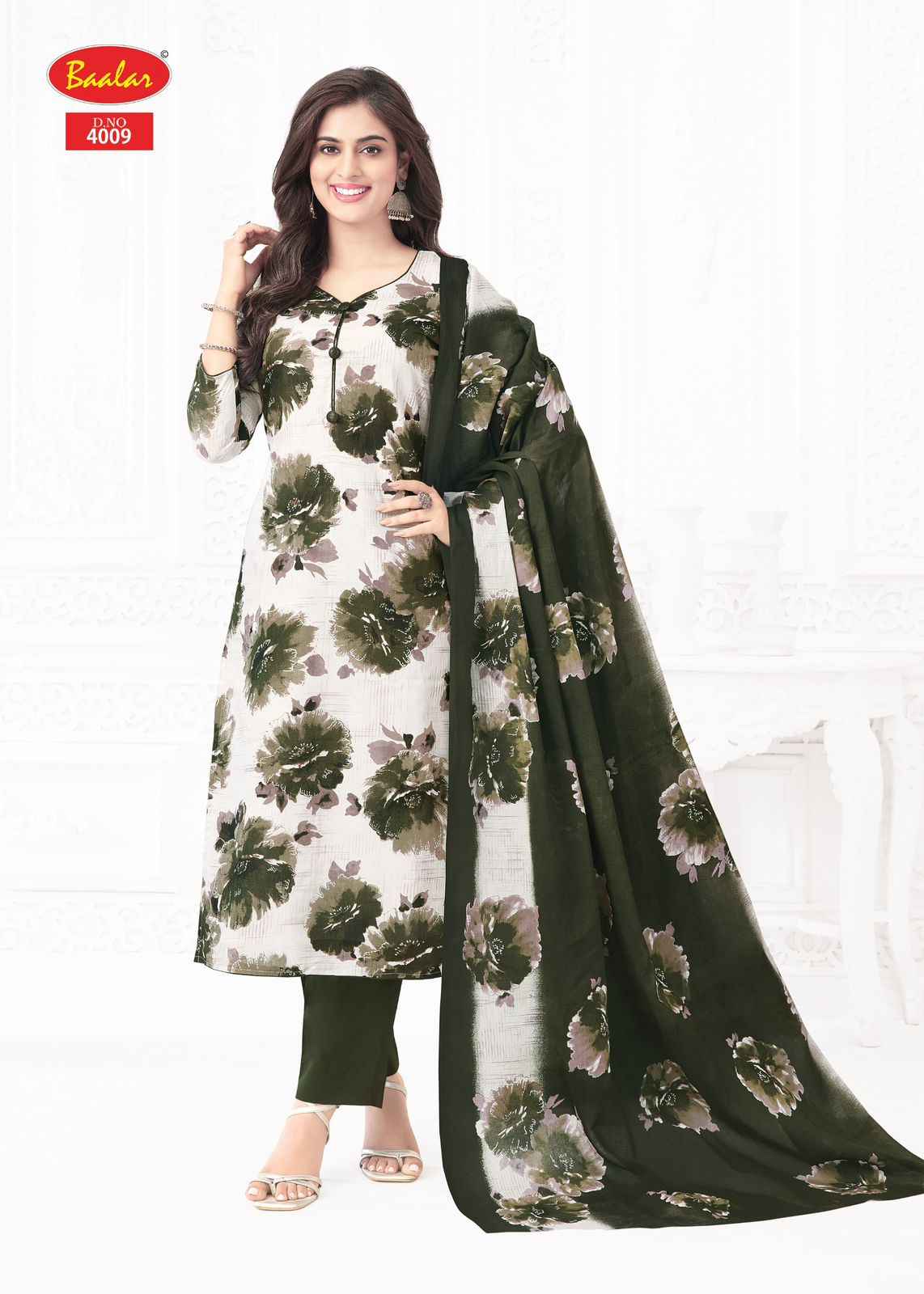 BAALAR PASHMINA VOL-04 HEAVY LAWN COTTON PRINTED DRESS MATERIAL AT WHOLESALE PRICE