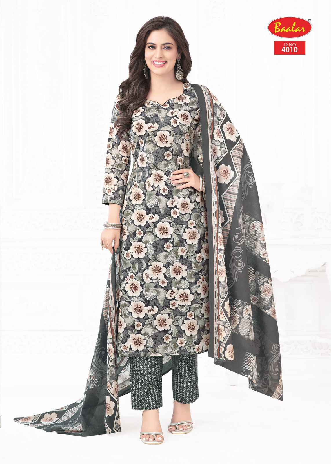 BAALAR PASHMINA VOL-04 HEAVY LAWN COTTON PRINTED DRESS MATERIAL AT WHOLESALE PRICE