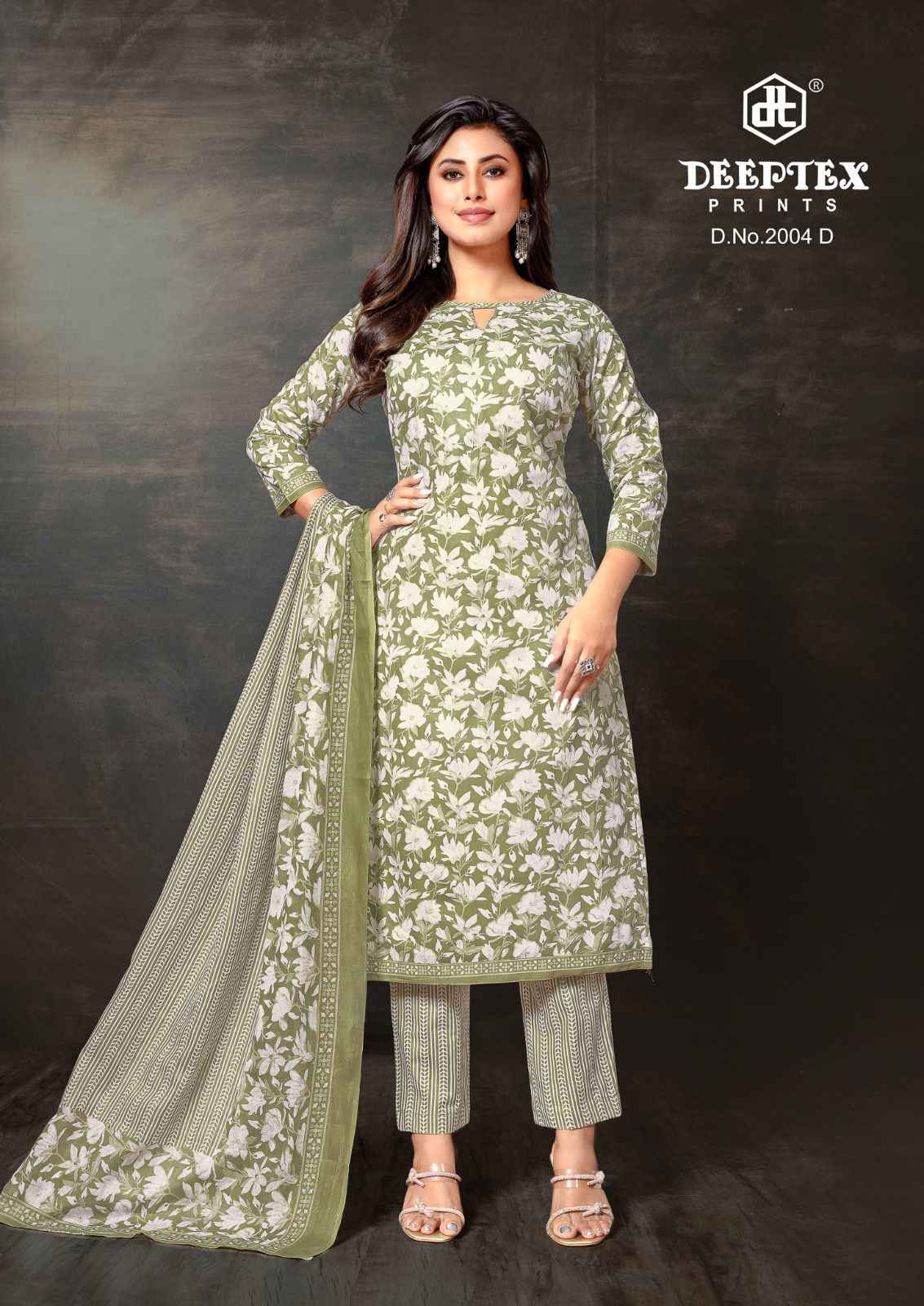 DEEPTEX SUPER GOLD VOL-02 PURE COTTON PRINTED DRESS MATERIAL AT WHOLESALE PRICE