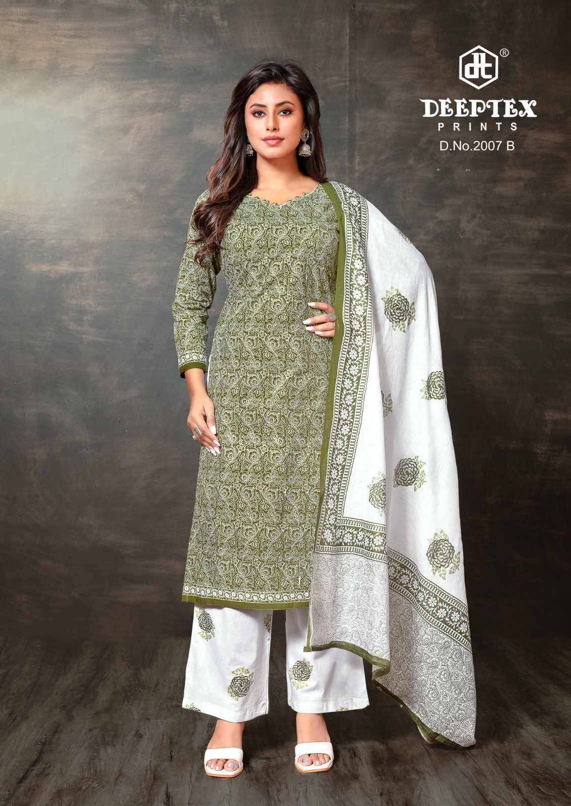 DEEPTEX SUPER GOLD VOL-02 PURE COTTON PRINTED DRESS MATERIAL AT WHOLESALE PRICE