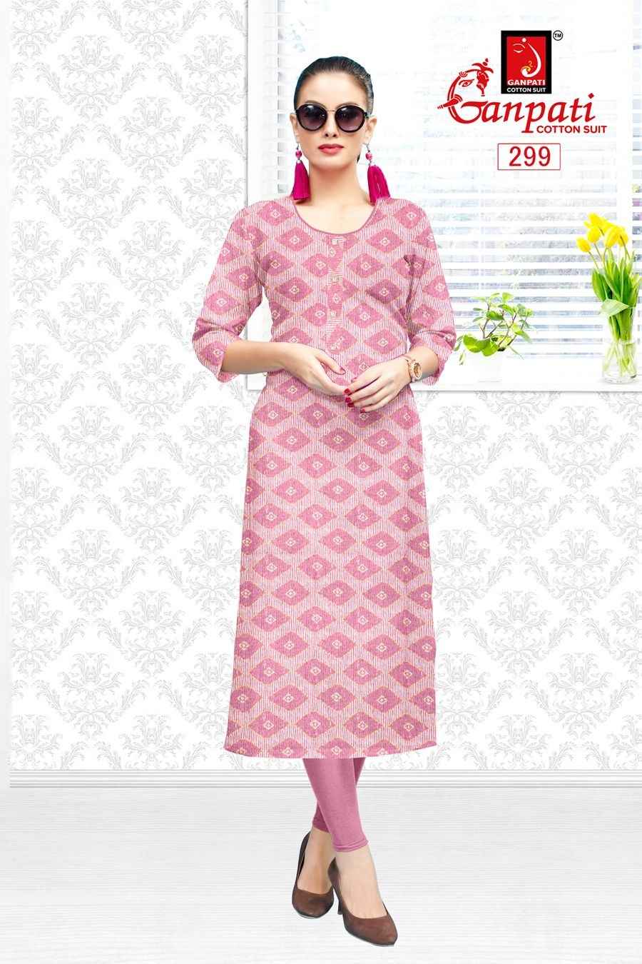 GANPATI KALAKRUTI VOL-1 STRAIGHT KURTIS AT WHOLESALE PRICE