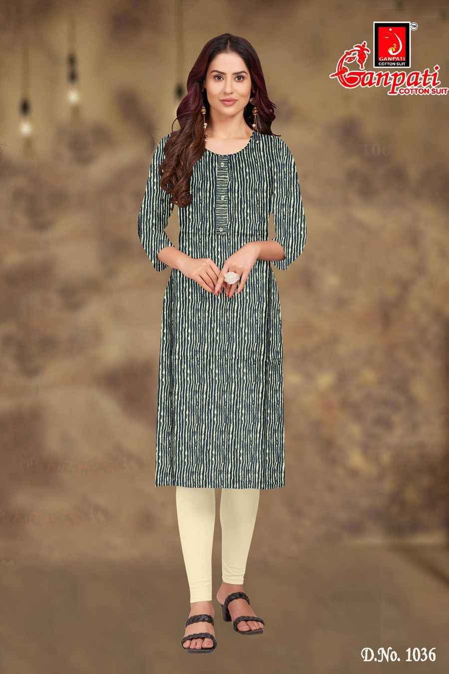 GANPATI KALAKRUTI VOL-1 STRAIGHT KURTIS AT WHOLESALE PRICE
