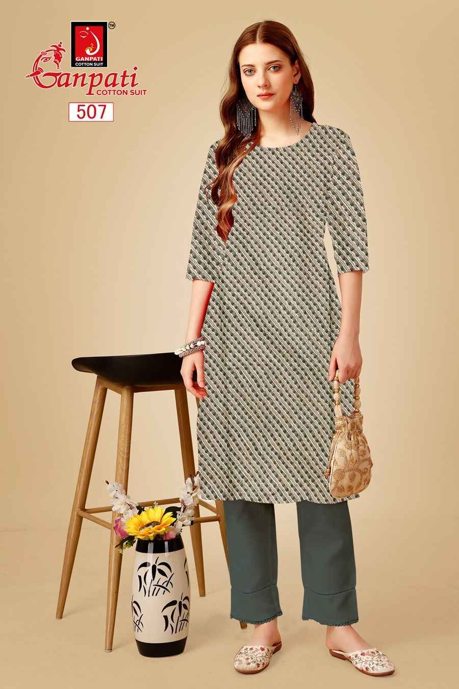 GANPATI KALAKRUTI VOL-1 STRAIGHT KURTIS AT WHOLESALE PRICE