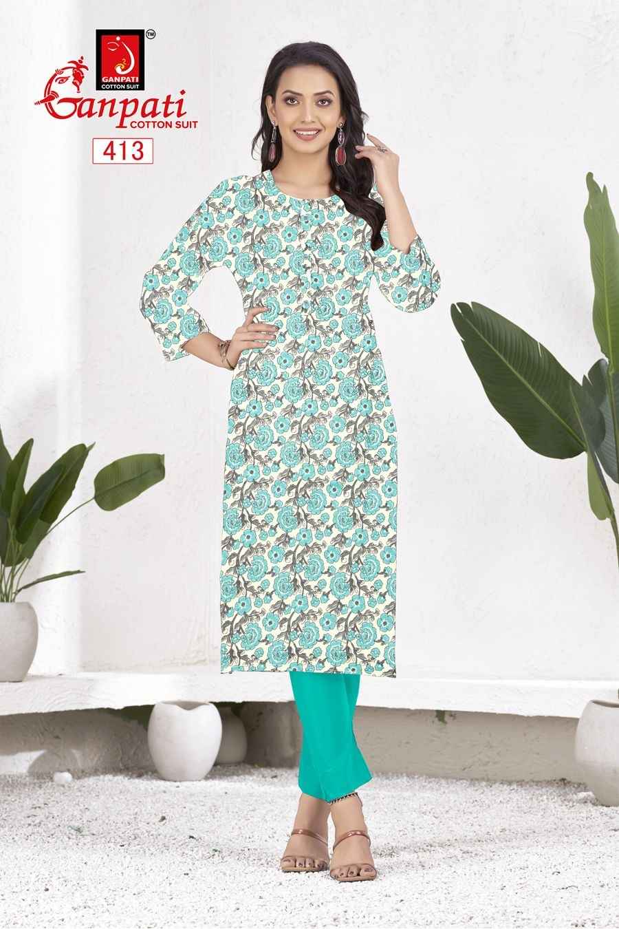 GANPATI KALAKRUTI VOL-1 STRAIGHT KURTIS AT WHOLESALE PRICE