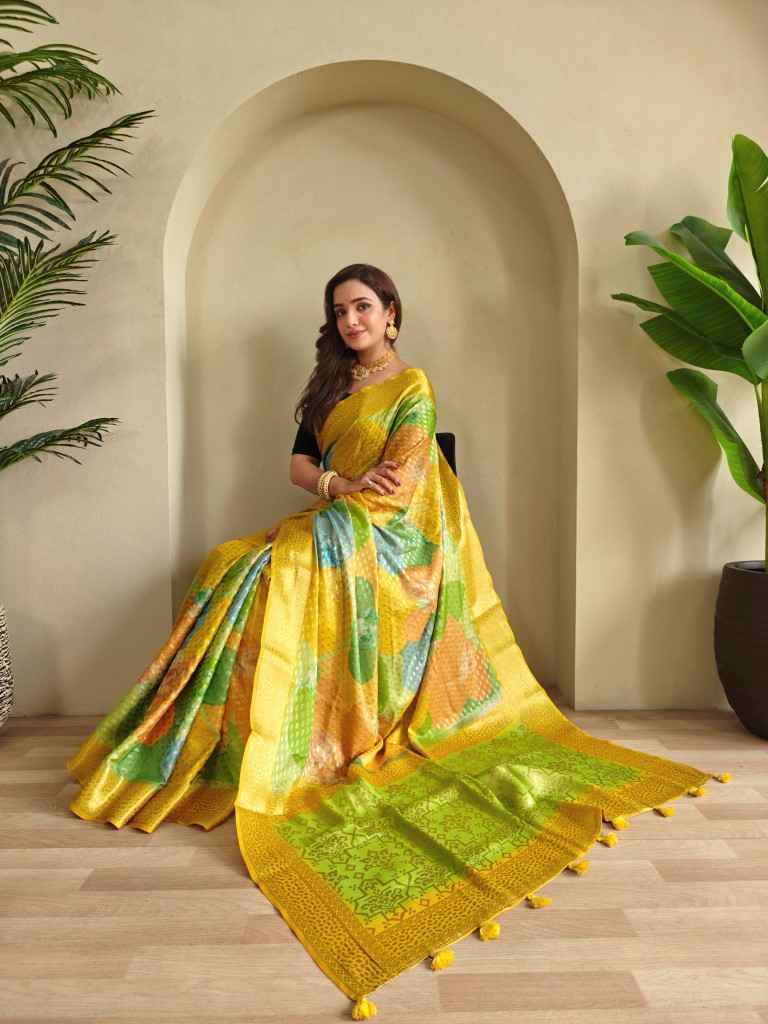 GEORGETTE SILVER ZARI BUTTI WEAVING DESIGN SAREE AT WHOLESALE PRICE