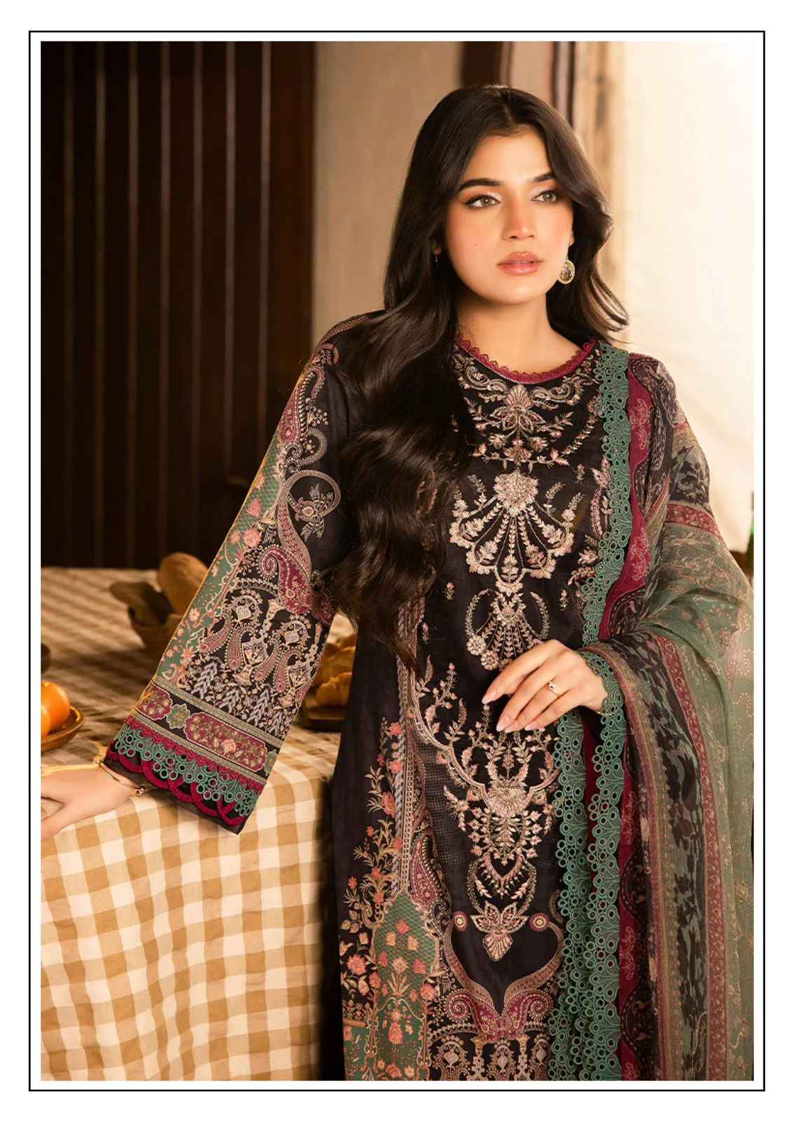 GULL AAHMED LAWN VOL-27 PURE LAWN COTTON DRESS MATERIAL AT WHOLESALE PRICE