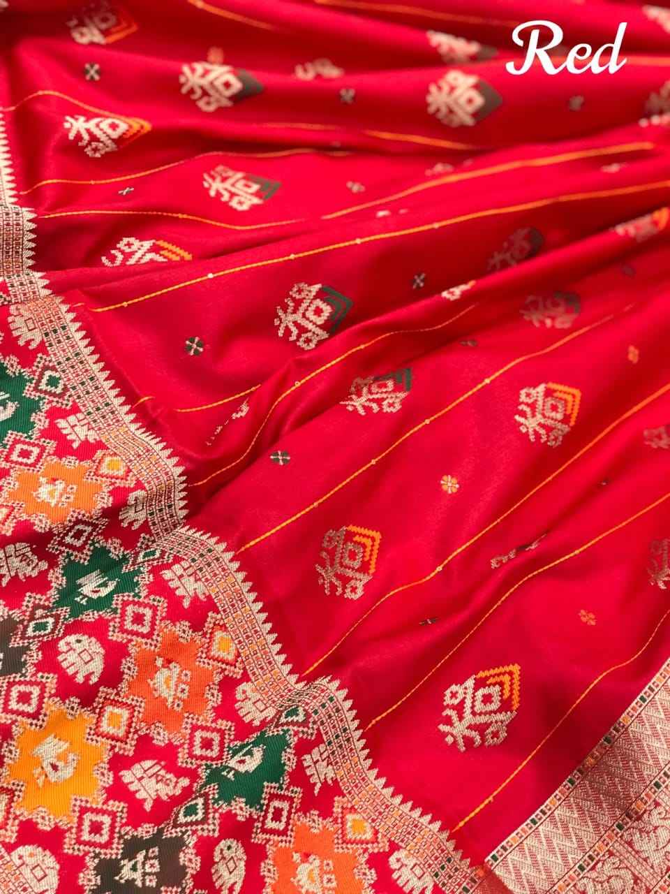 HEAVY SOFT BANARASI LICHI SILK SEQUENCE WORK WEAVING SAREE AT WHOLESALE PRICE