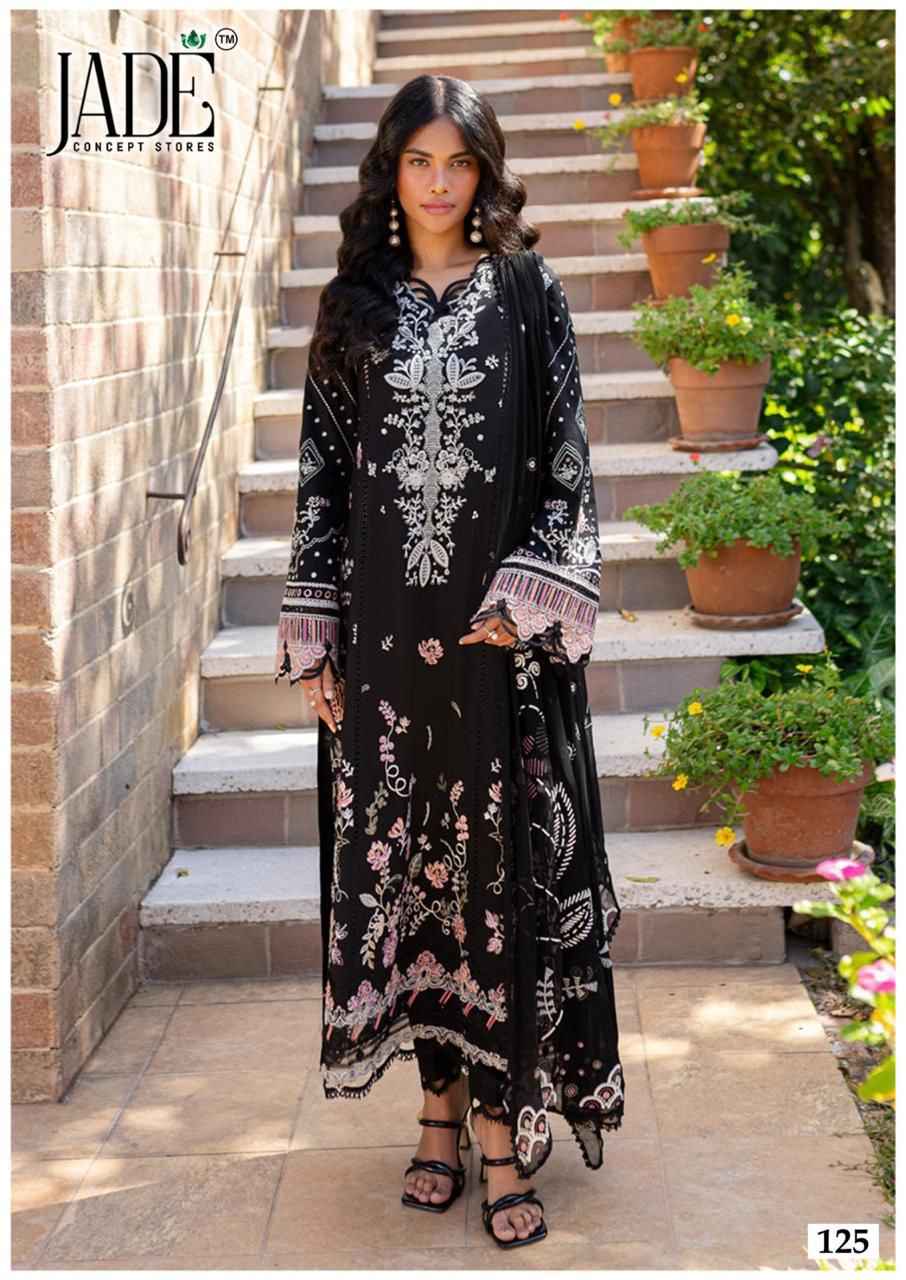 JADE CHEVRON VOL-13 EXCLUSIVE HEAVY COTTON DRESS MATERIAL AT WHOLESALE PRICE