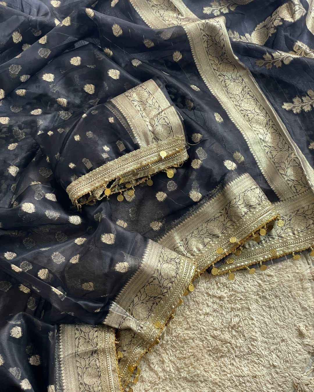 KORA ORGANZA SILK JARI WEAVING SAREE AT WHOLESALE PRICE