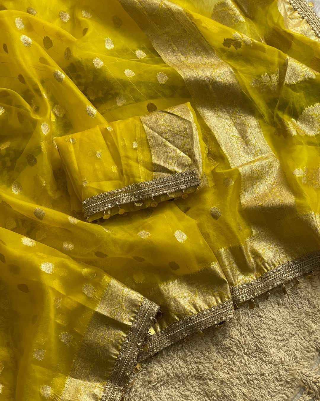 KORA ORGANZA SILK JARI WEAVING SAREE AT WHOLESALE PRICE