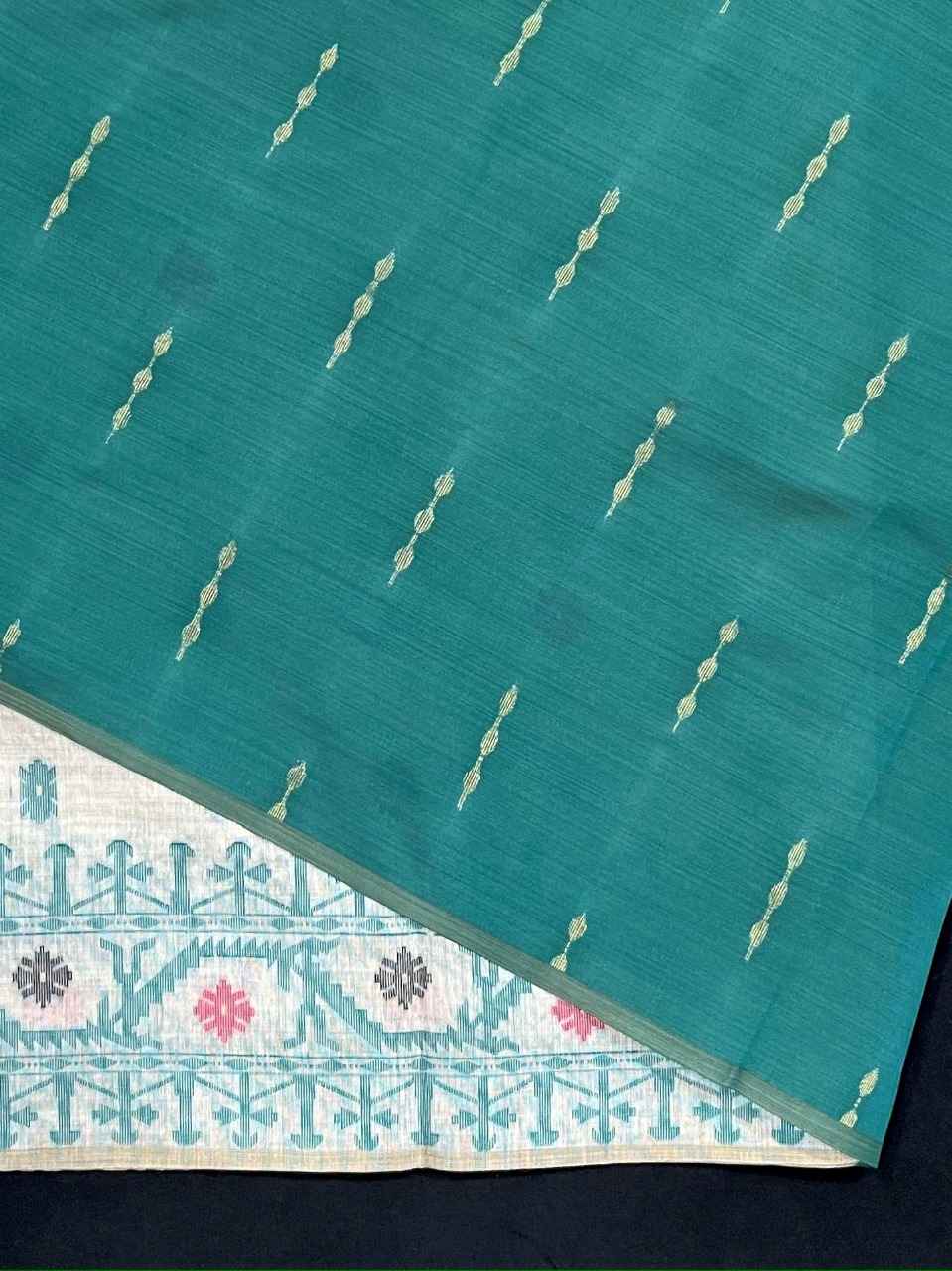 KOVAI COTTON JAMDANI WEAVING BORDER SAREE AT WHOLESALE PRICE