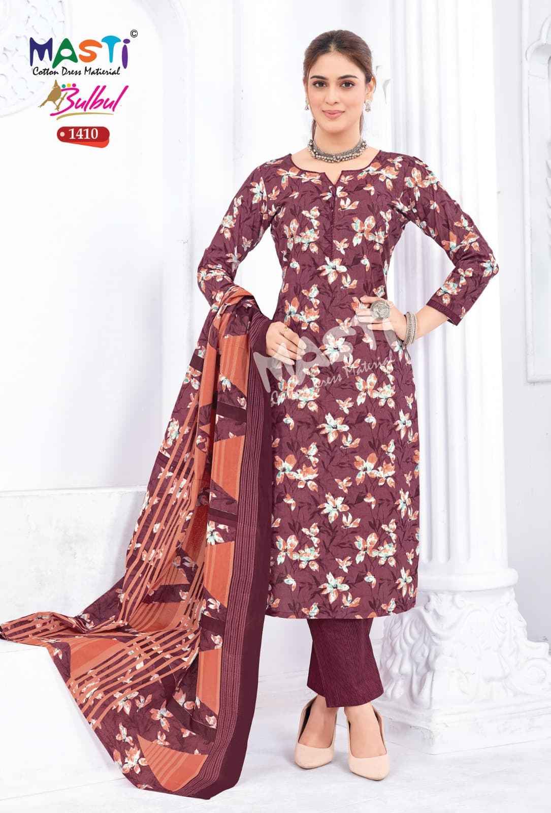 MASTI BULBUL VOL 14 SOFT COTTON DRESS MATERIAL AT WHOLESALE PRICE