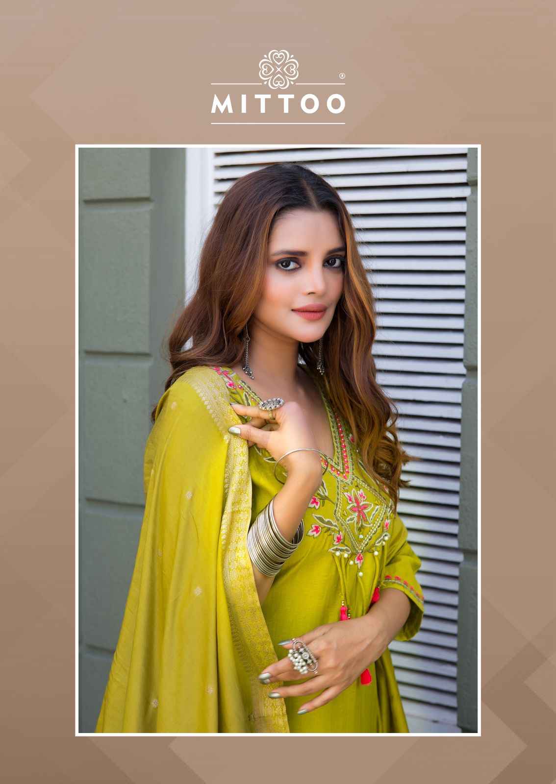 MITTOO MANSA VISCOSE WEAVING KURTI PANT WITH DUPATTA AT WHOLESALE PRICE