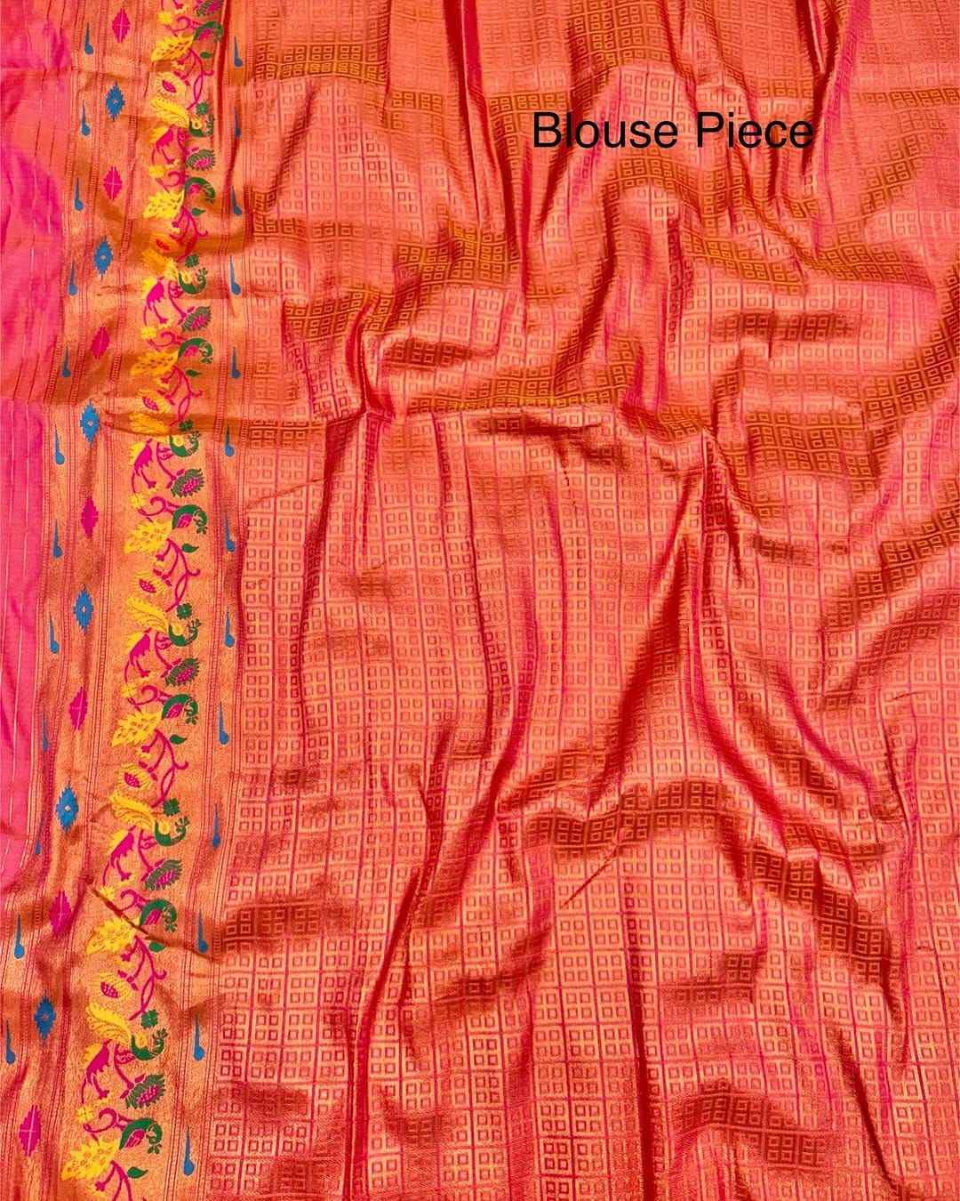 PETHANI SILK WITH ZARI WEAVING MEENAKARI SAREE AT WHOLESALE PRICE