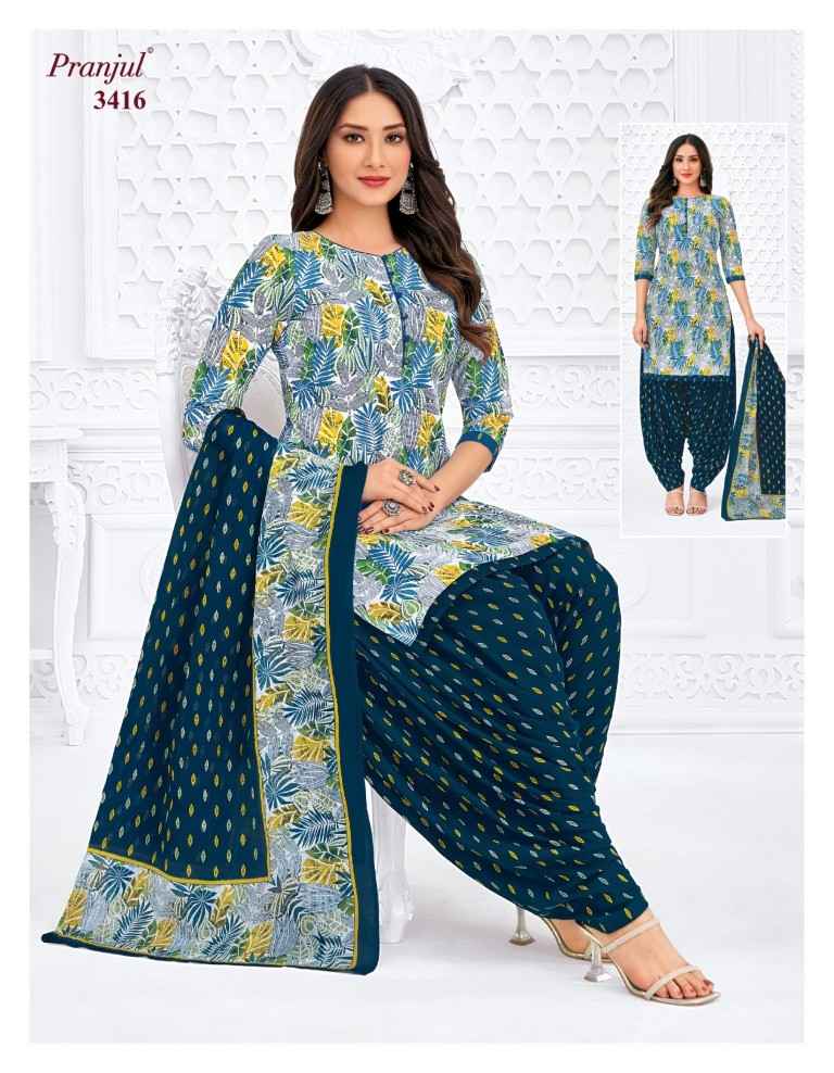 PRANJUL PRIYANSHI VOL-34 PURE COTTON PRINTED DRESS MATERIAL AT WHOLESALE PRICE 