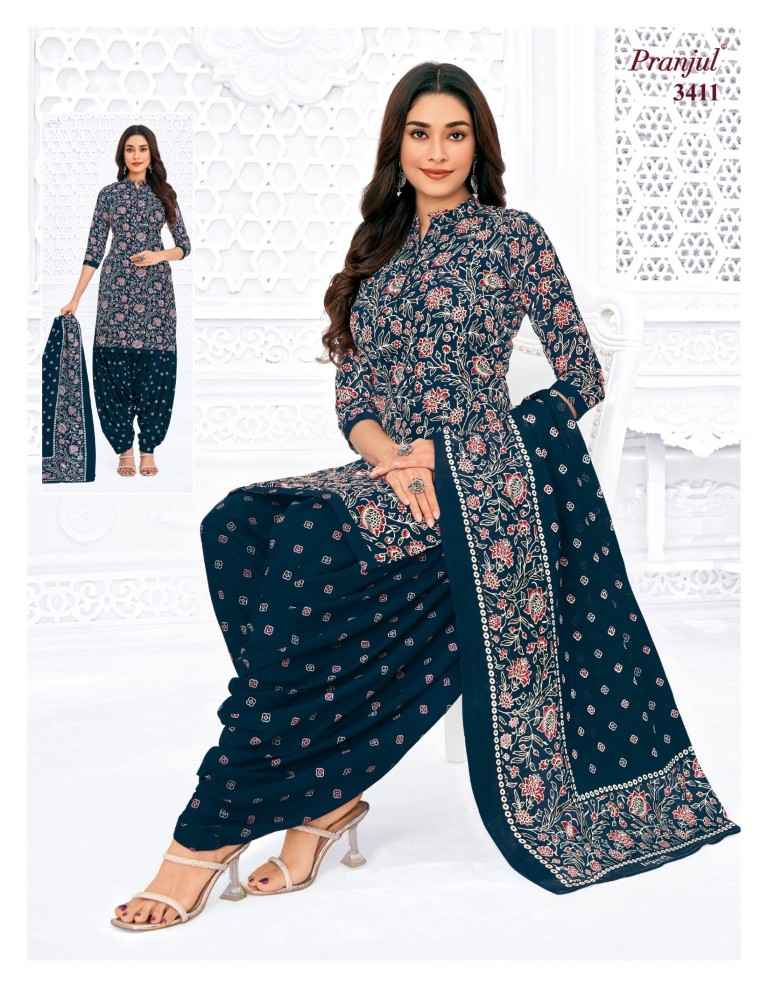 PRANJUL PRIYANSHI VOL-34 PURE COTTON PRINTED DRESS MATERIAL AT WHOLESALE PRICE 