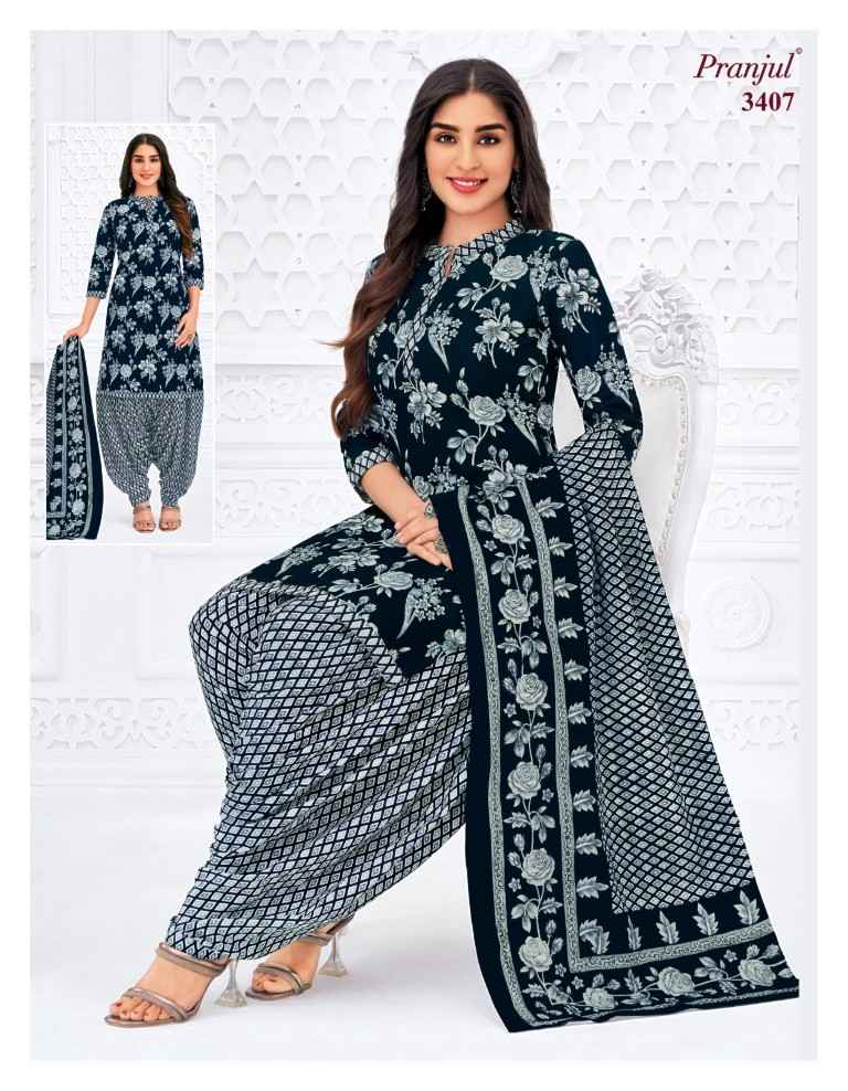 PRANJUL PRIYANSHI VOL-34 PURE COTTON PRINTED DRESS MATERIAL AT WHOLESALE PRICE 