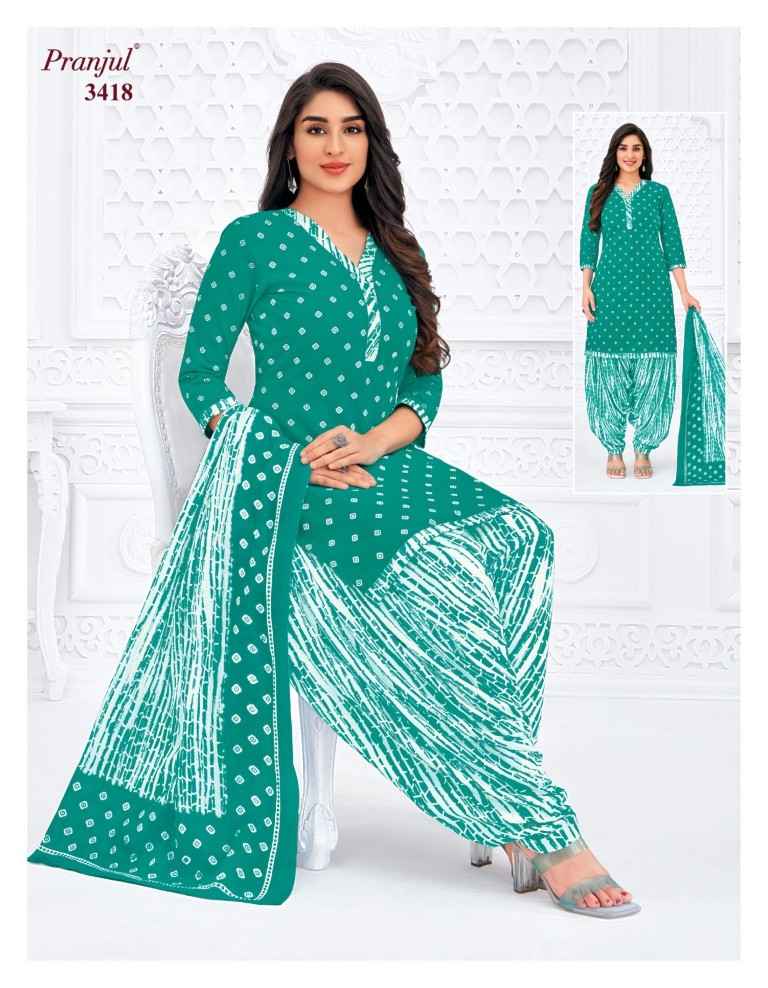 PRANJUL PRIYANSHI VOL-34 PURE COTTON PRINTED DRESS MATERIAL AT WHOLESALE PRICE 