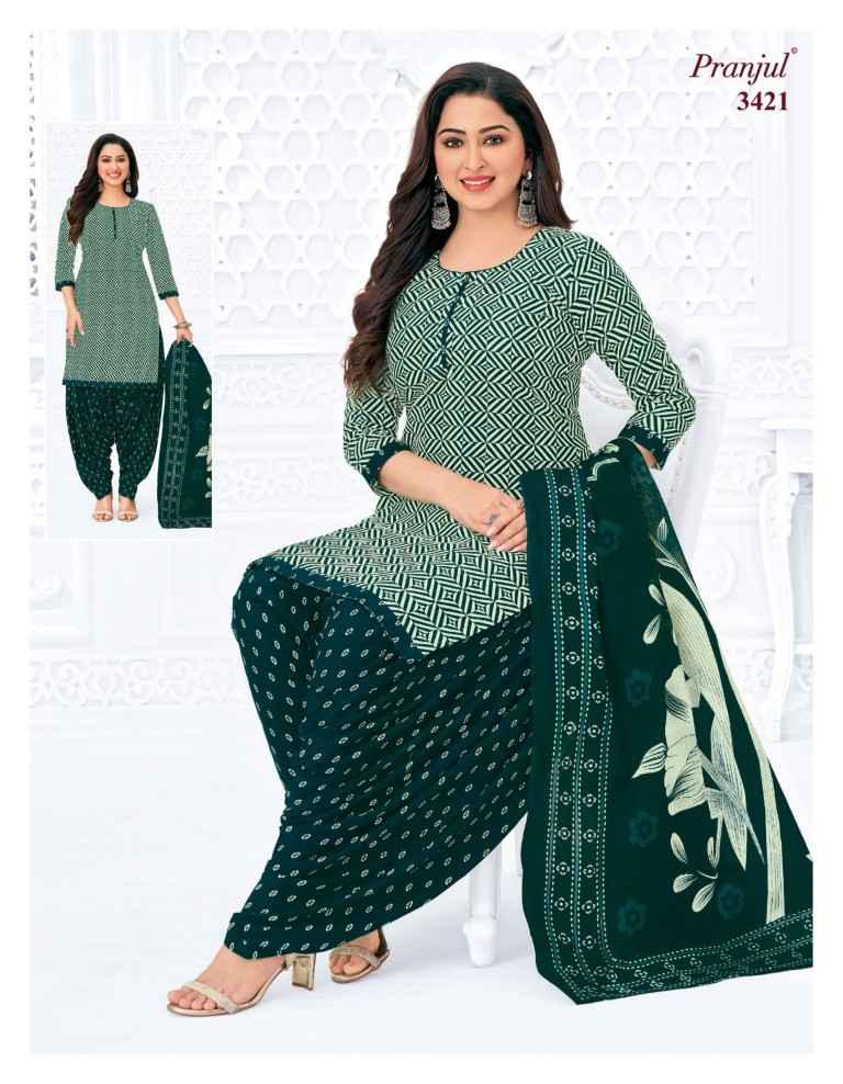 PRANJUL PRIYANSHI VOL-34 PURE COTTON PRINTED DRESS MATERIAL AT WHOLESALE PRICE 