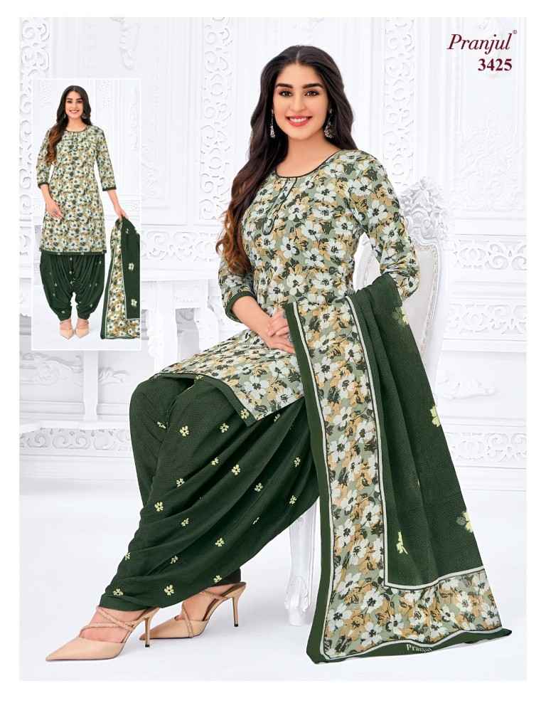 PRANJUL PRIYANSHI VOL-34 PURE COTTON PRINTED DRESS MATERIAL AT WHOLESALE PRICE 