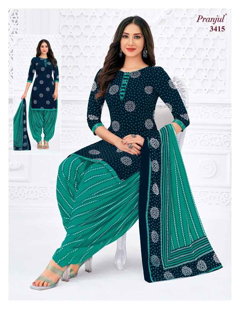 PRANJUL PRIYANSHI VOL-34 PURE COTTON PRINTED DRESS MATERIAL AT WHOLESALE PRICE 