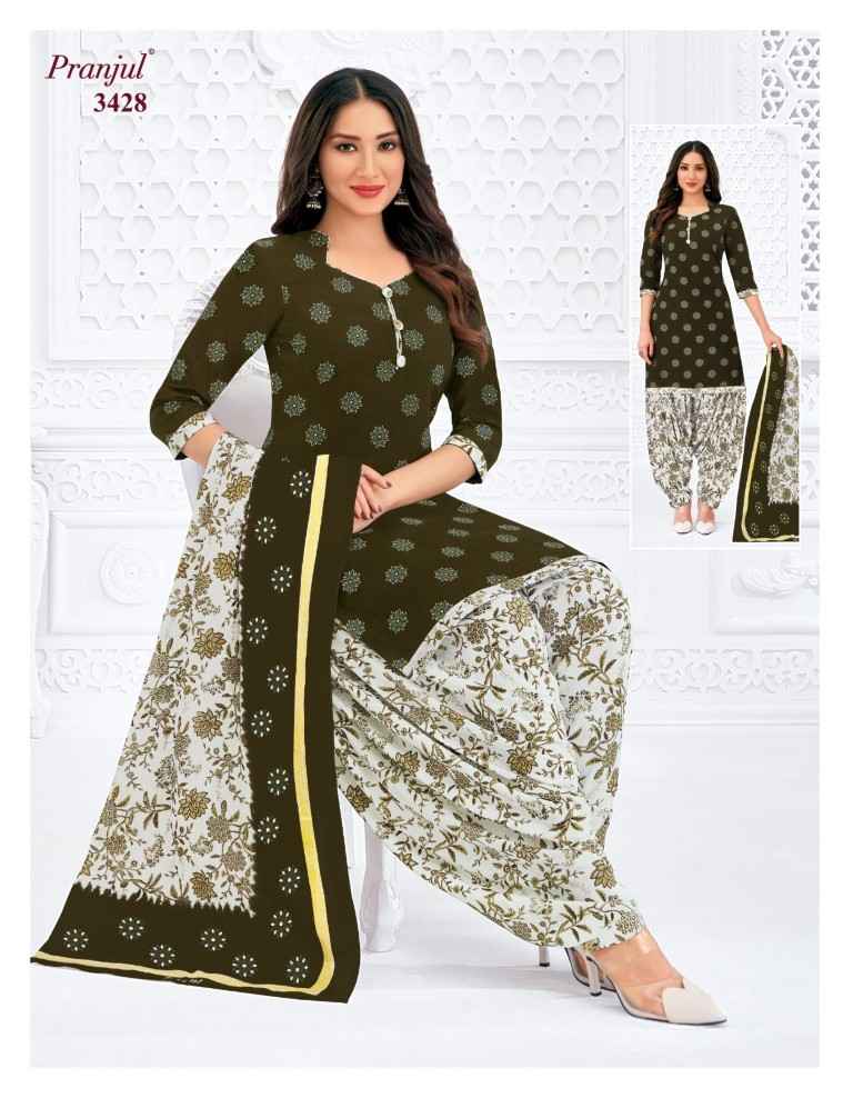 PRANJUL PRIYANSHI VOL-34 PURE COTTON PRINTED DRESS MATERIAL AT WHOLESALE PRICE 