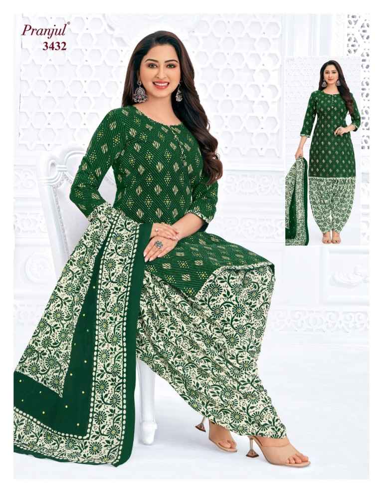 PRANJUL PRIYANSHI VOL-34 PURE COTTON PRINTED DRESS MATERIAL AT WHOLESALE PRICE 