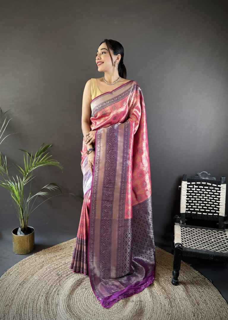 PURE DHARMAVARAM SILK HANDPICKED DESIGN SAREE AT WHOLESALE PRICE