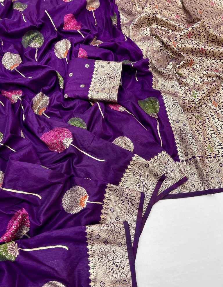 PURE KHADI GEORGETTE WEAVING MINA WORK SAREE AT WHOLESALE PRICE 
