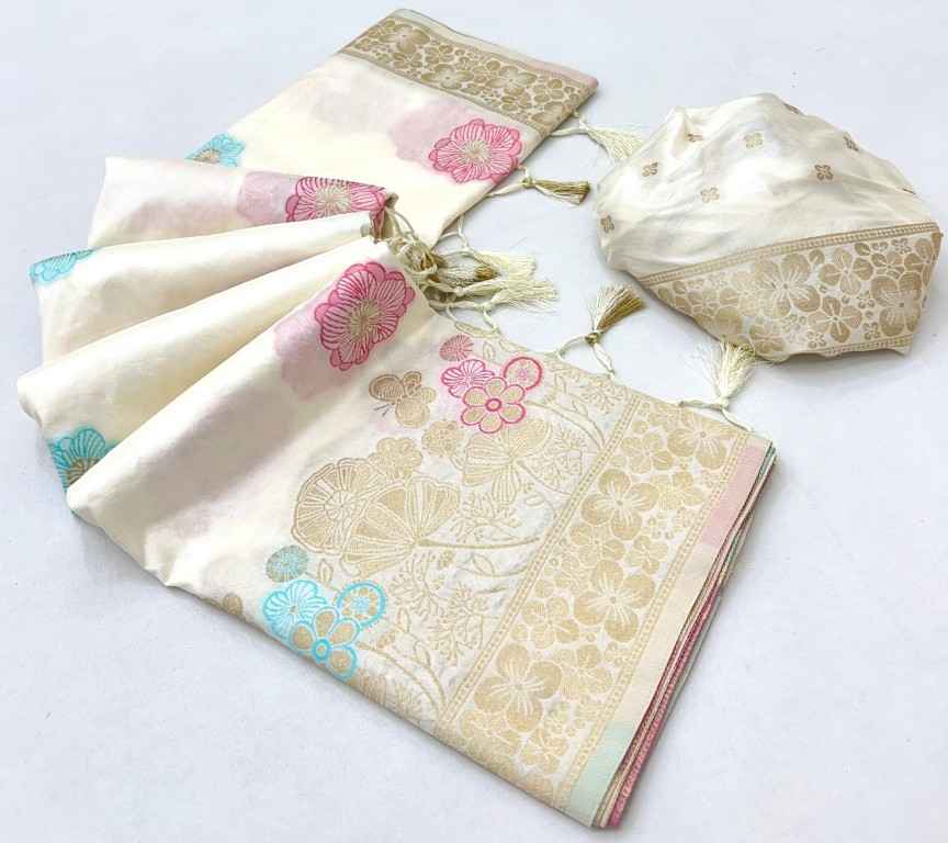 PURE KHADI GEORGETTE WEAVING MINA SAREE AT WHOLESALE PRICE