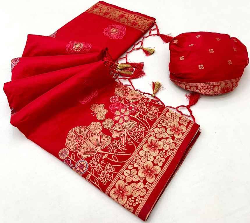 PURE KHADI GEORGETTE WEAVING MINA SAREE AT WHOLESALE PRICE