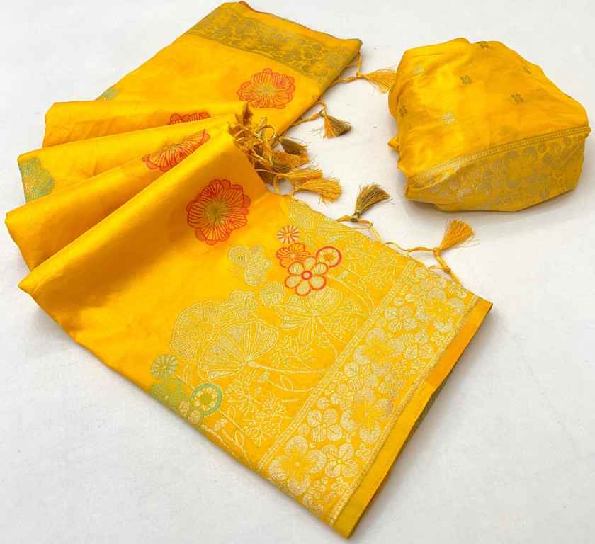 PURE KHADI GEORGETTE WEAVING MINA SAREE AT WHOLESALE PRICE