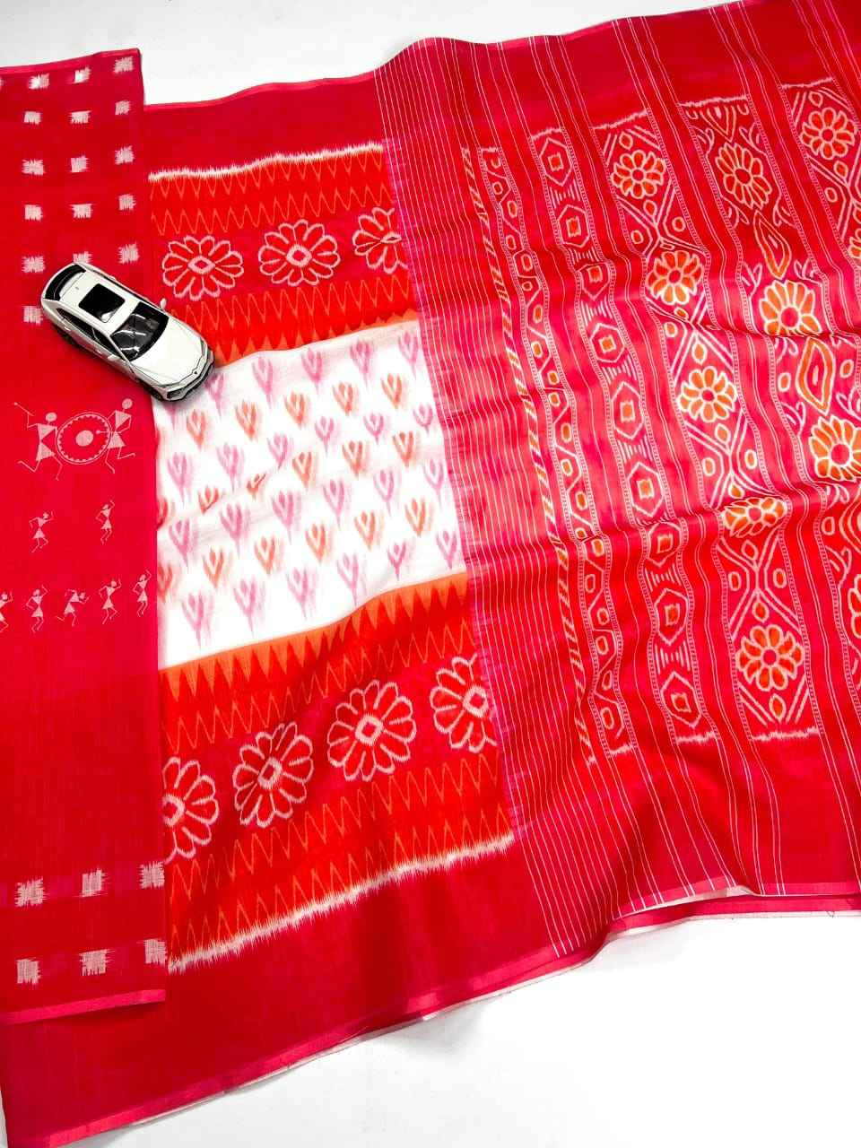 PURE LINEN DIGITAL PRINT SAREE AT WHOLESALE PRICE