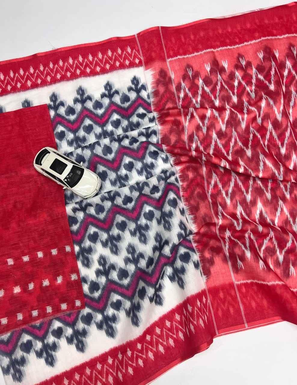 PURE LINEN DIGITAL PRINT SAREE AT WHOLESALE PRICE