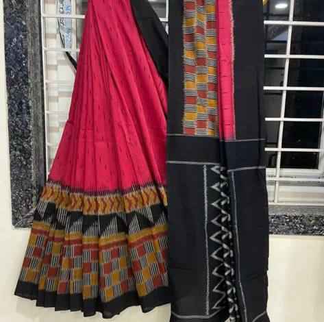 PURE PLAIN LINEN DIGITAL PRINT SAREE AT WHOLESALE PRICE