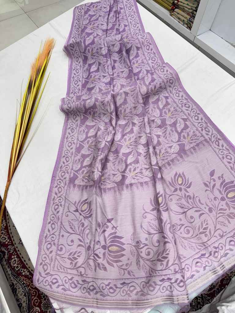 SOFT MUL COTTON WITH CLASSIC RESHAM WEAVING PALLU SAREE AT WHOLESALE PRICE