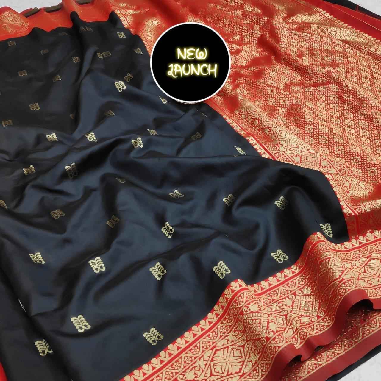 SOFT SILK JACQUARD WORK WITH RICH PALLU SAREE CODE 3032 AT WHOLESALE PRICE