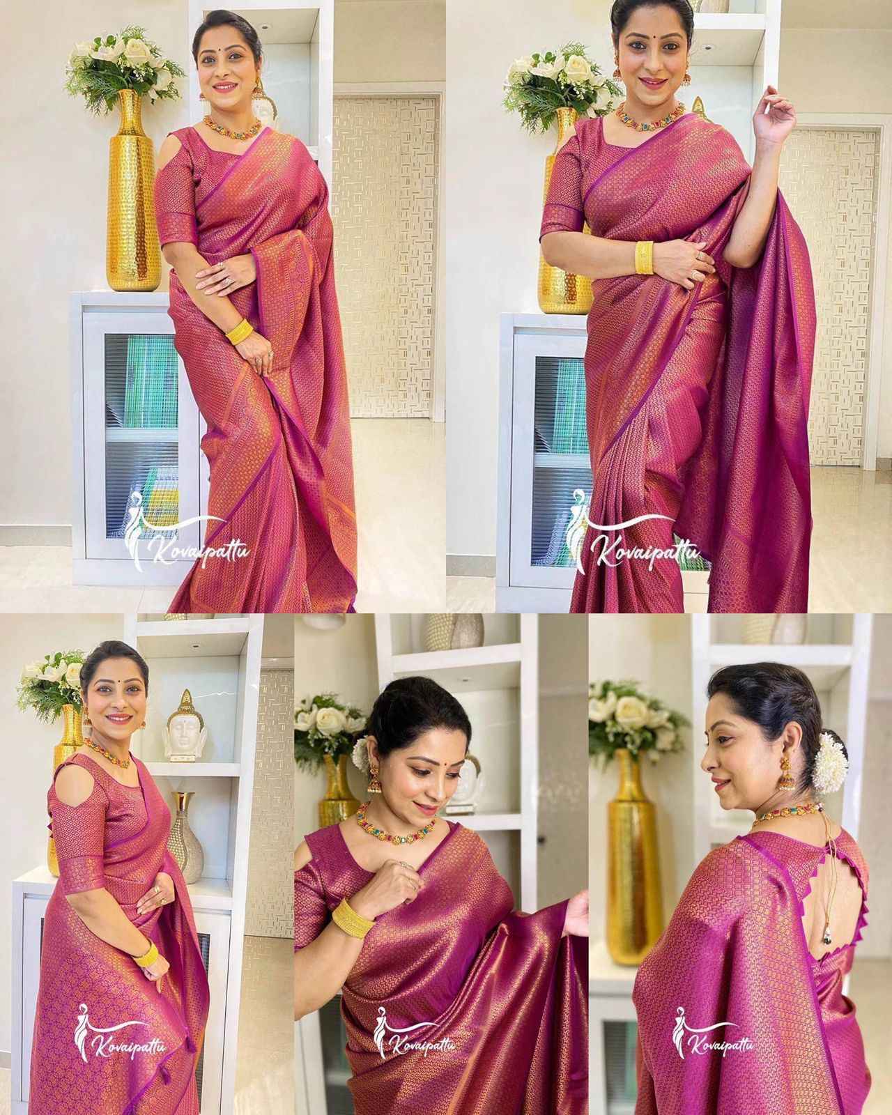 SOFT SILK RICH PALLU AND JACQUARD WORK SAREE CODE 150 AT WHOLESALE PRICE
