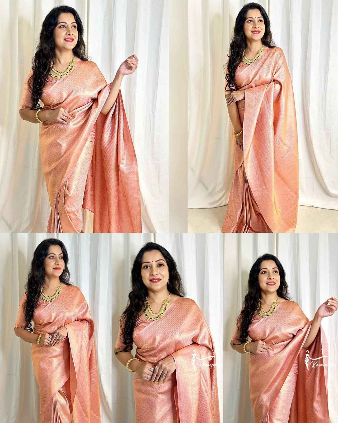 SOFT SILK RICH PALLU AND JACQUARD WORK SAREE CODE 150 AT WHOLESALE PRICE
