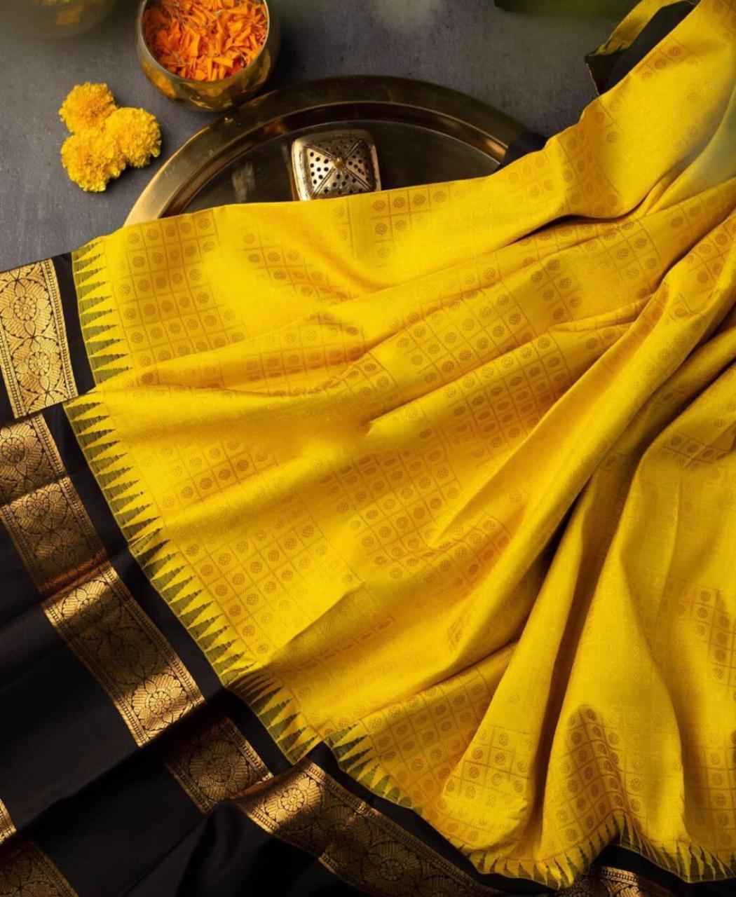 SOFT SILK RICH PALLU AND JACQUARD WORK SAREE CODE 2073 AT WHOLESALE PRICE