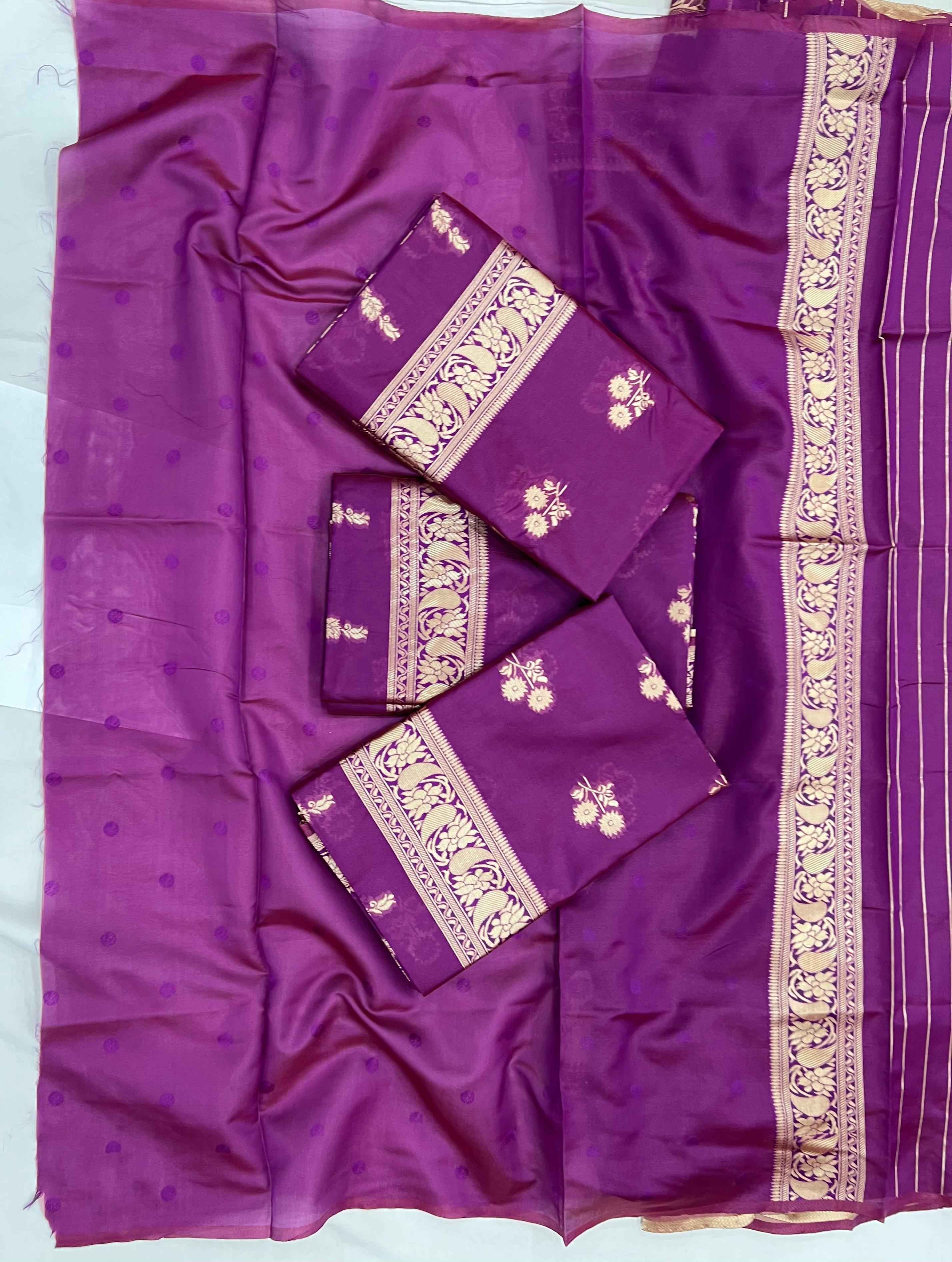 SOFT SILK RICH PALLU AND JACQUARD WORK SAREE CODE 6045 AT WHOLESALE PRICE