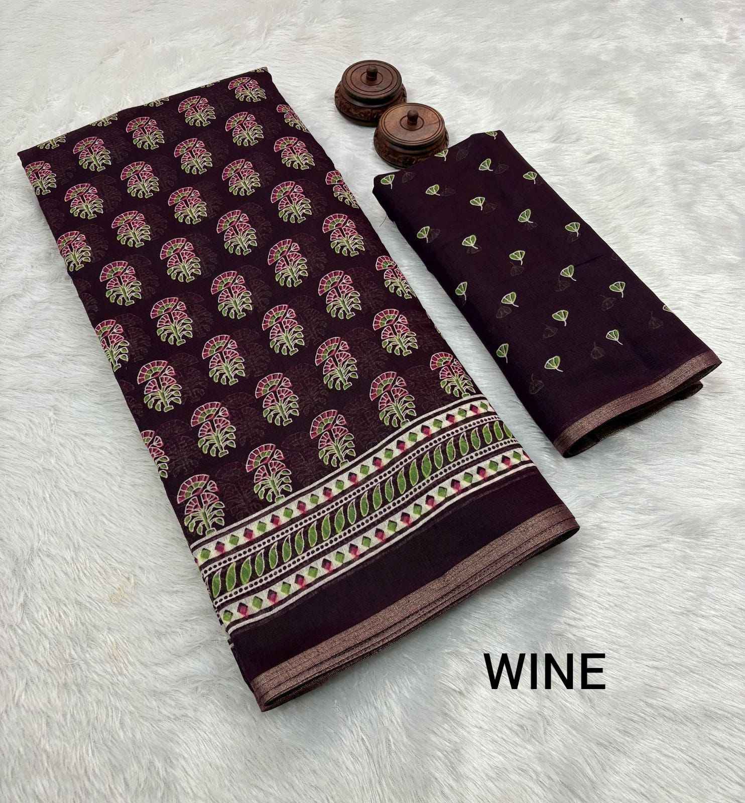 SOFT SPUN COTTON SLUB ZARI WEAVING SAREE AT WHOLESALE PRICE