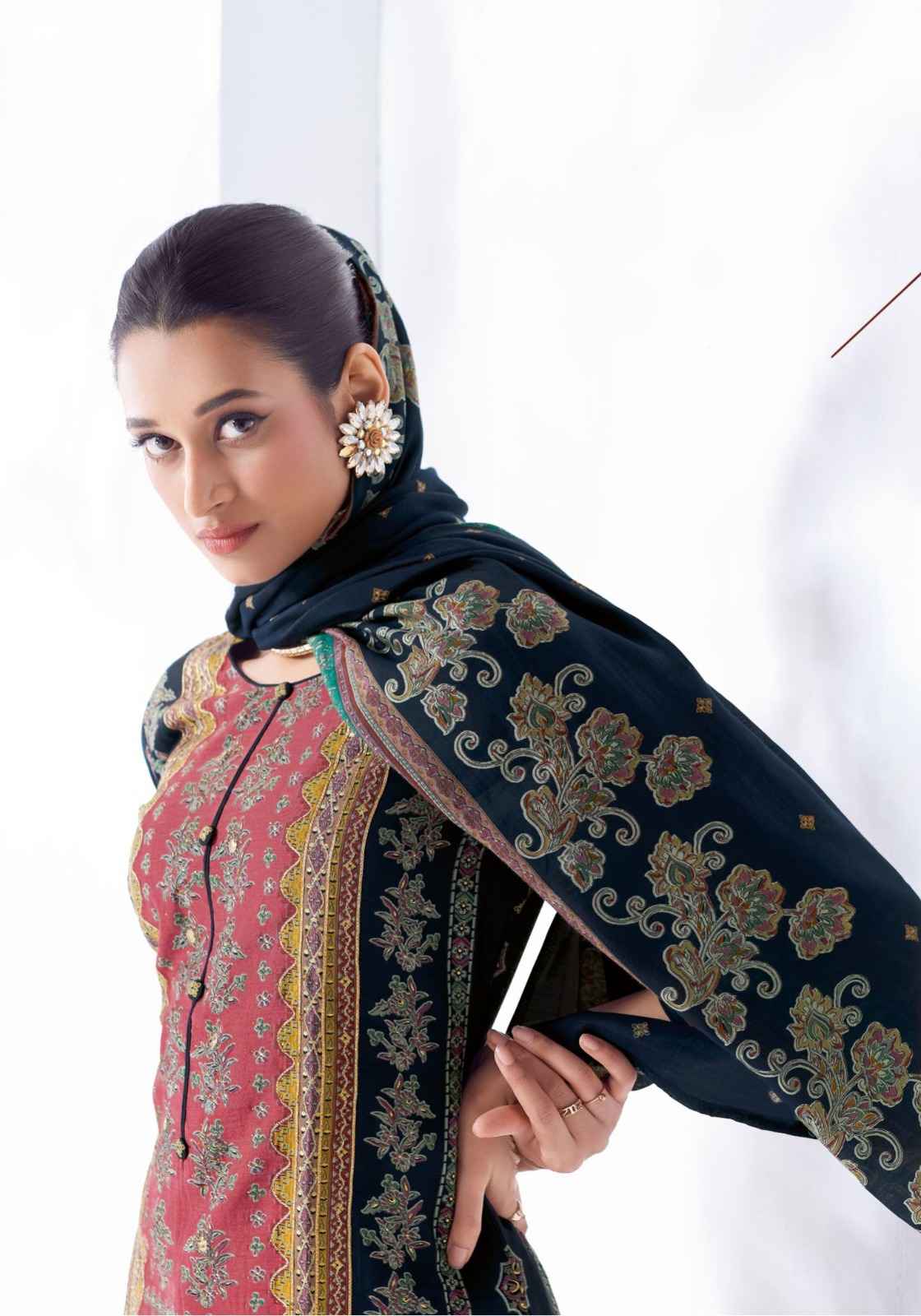 SURYAJYOTI KANCHAN VOL-04 PURE MODAL DISCHARGE PRINTED DRESS MATERIAL AT WHOLESALE PRICE