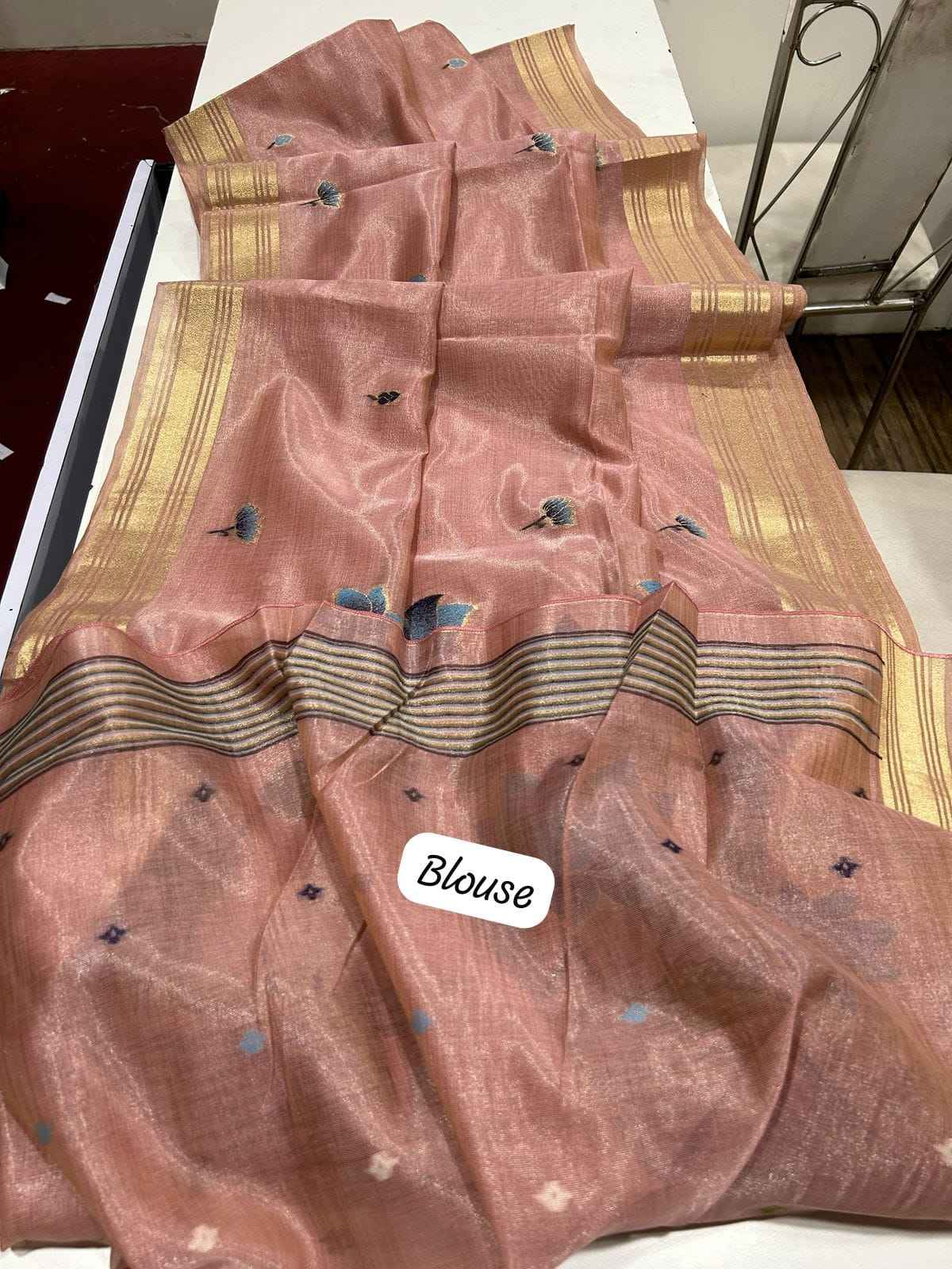 TISSUE SILK PICHWAI TYPE WEAVING SAREE AT WHOLESALE PRICE