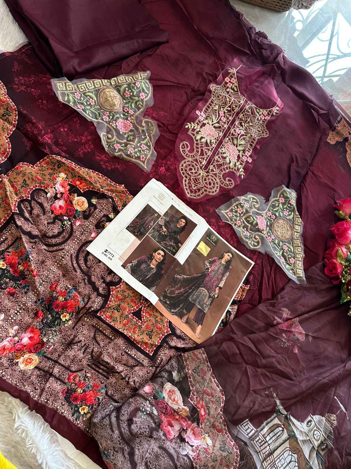 ZIAAZ DESIGNS PURE VISCOSE CREPE PRINTED DRESS MATERIAL AT WHOLESALE PRICE