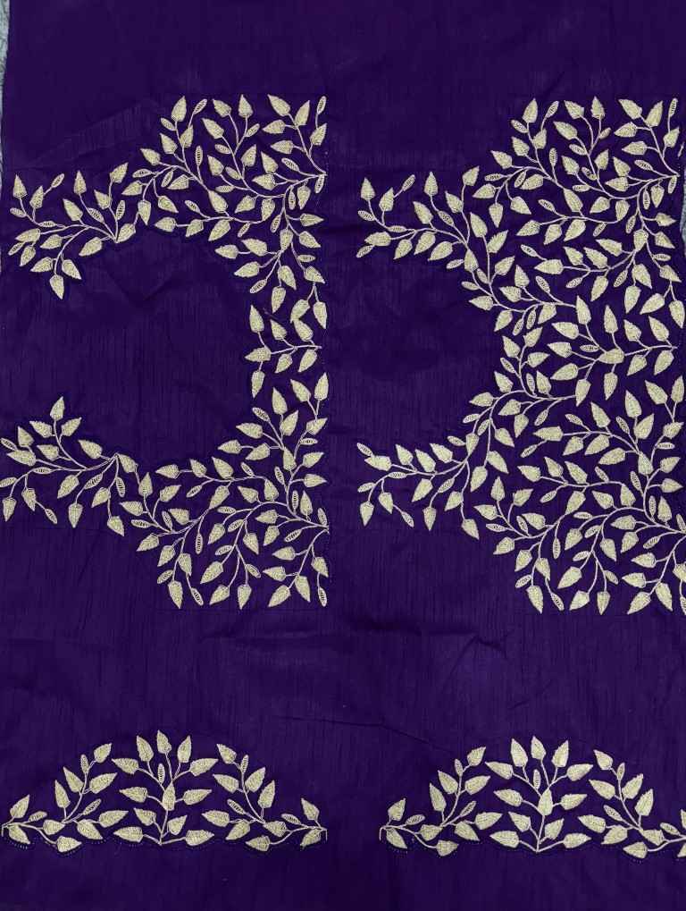 EXCLUSIVE DESIGNER SOFT JIMMY CHOO SEQUINS EMBROIDERY WORK SAREE AT WHOLESALE PRICE