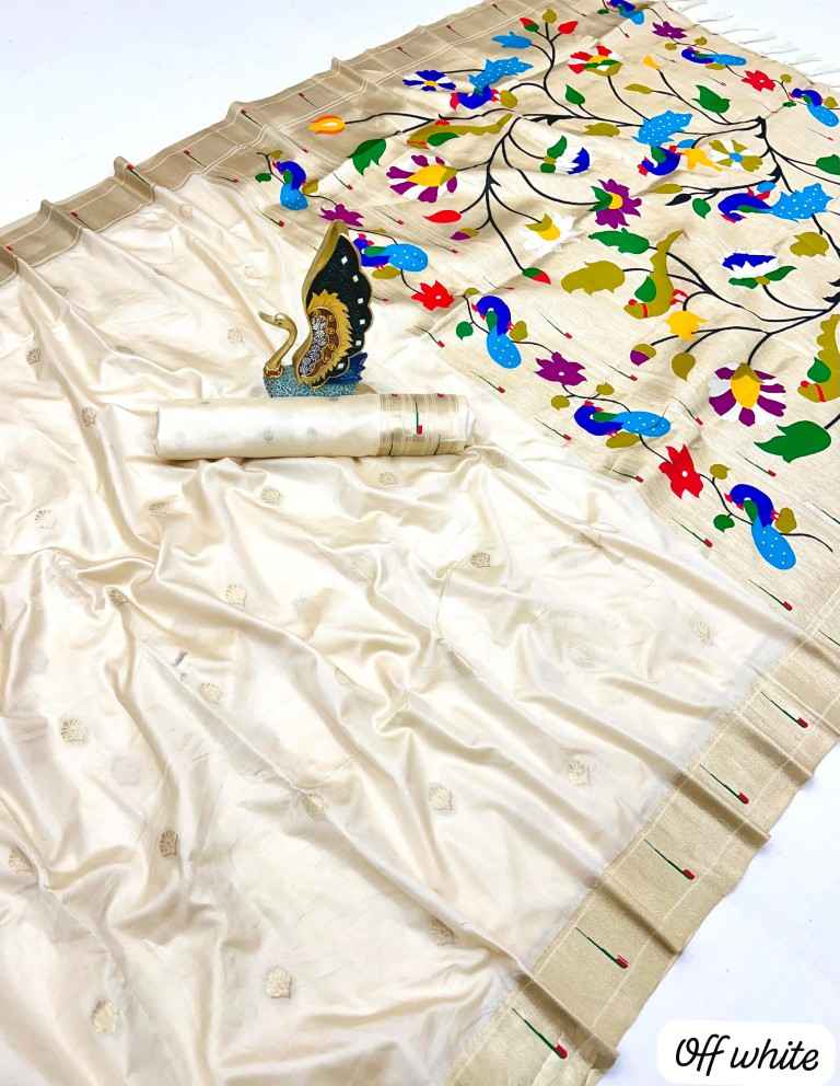 PETHANI SILK WITH GOLDEN ZARI & MEENAKARI THREADS SAREE WHOLESALE PRICE ...