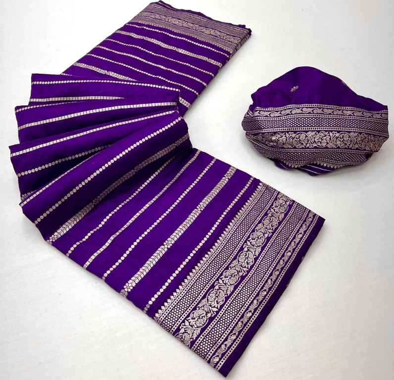 PURE SOFT KHADI DOLLA SILK ZARI PICHWAI WOOVEN SAREE AT WHOLESALE PRICE