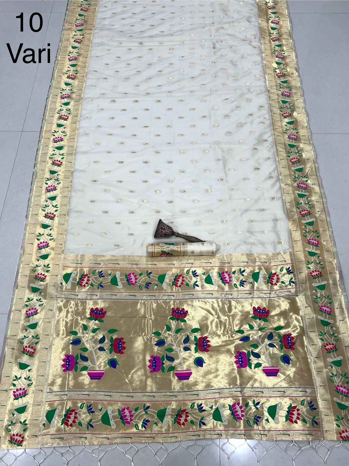 10 YARD PURE SOFT KANCHIVRAM PETHANI SILK SAREE 1 AT WHOLESALE PRICE